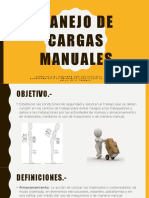 Manejo y Levantamiento de Cargas Manuales