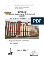 Informe Lab 1 Quimica