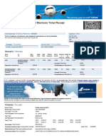 Your Electronic Ticket Receipt