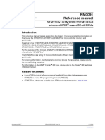 STM32F0xxx Reference Manual