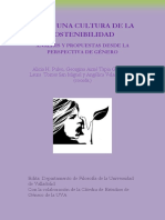 Hacia Una Cultura de La Sostenibilidad PDF