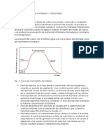 Cinetica de Crecimiento Microbiano