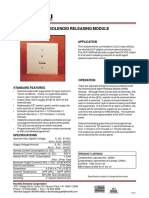 Srm-Solenoid Releasing Module: Application