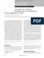 Planificación Sanitaria: Desde La Priorización de Problemas A La Elaboración de Un Programa de Salud