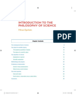 Introduction Philosophy of Science Capítulo de Livro 01