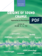 Origins of Sound Change - Approaches To Phonologization PDF