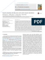 Capacity Planning and Allocation With Multi-Channel Distribution