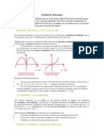 Estudio de Funciones