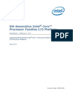 6th Gen Core PCH U y Io Datasheet Vol 1