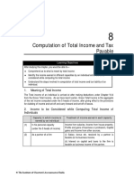 Chapter 8 Computation of Total Income and Tax Payable