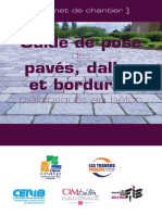 Carnets de Chantier CERIB Bordures Paves Et Dalles