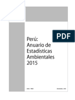 Anuario de Saneamiento Ambiental 2015