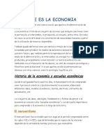 Que Es La Economia