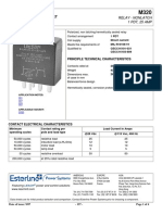 LEACH Hermetically Sealed Relay Relais Hermetique M320