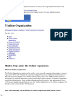 Modbus FAQ