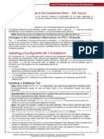 Sun Systemss6 Patch Set Installation Note SQL