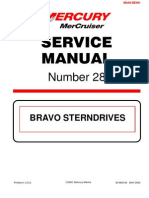 Merc Service Manual 28 Bravo Stern Drives