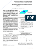 Analysis of Gunn Diode Loaded Circular Microstrip Antenna: Isha Singh, Ajay Kumar Yadav, Alka Verma