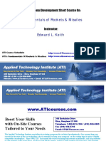 Fundamentals of Rockets & Missiles