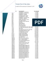 3com End of Sale 20dates PDF