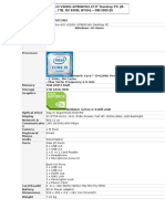 PC Specification