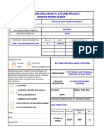 Structure Steel Design Calculation (Closed Drain Pump)