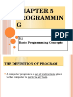 Basic Programming Concepts