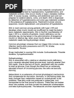 Diabetic Ketoacidosis CQB