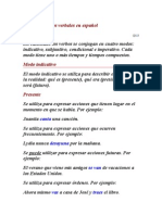 Uso Correcto de Modos y Tiempos Verbales en Español - El Gerundio