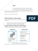 Spur Gear Design