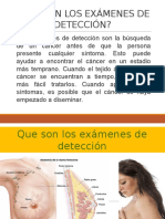 Examen de Mama y Pap