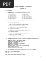 SPN1120 Study Guide Answers Final