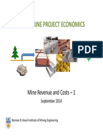 3 Mine Revenue and Costs - 1