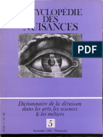 Encyclopédie Des Nuisances - Fascicule 5 - Novembre 1985 PDF