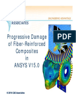 CAEA v15 ANSYS Composite Damage