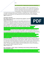 Gaining Insights From Research For Classroom Numeracy Planning