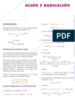 Potenciacion y Radicacion Lex PDF