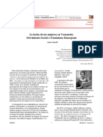 La Lucha de Las Mujeres en Venezuela