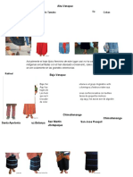 Traje Típico de Los Departamentos de Guatemala