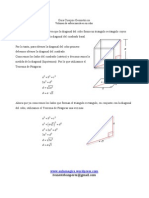 Diagonal de Un Cubo