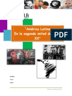 America Latina en La Segunda Mitad Del Siglo XX