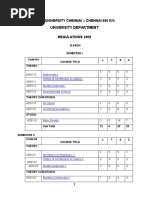 University Department: Anna University Chennai:: Chennai 600 025