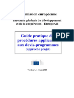 Practical Guide Programme Estimates Version4.1 2013 FR