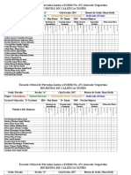 Registro Parvulos 2017 de Calificaciones