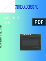 Microcontroladores Pic: Manejo Del LCD LM016L