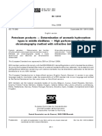 IP391 - 2007 - Determination of Aromatic Hydrocarbon Types in Middle Distillates - High Performance Liquid Chromatography Method With Refractive Index Detection (RID)