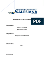 Pogramacion Consulta