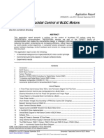 Sensorless Trapezoidal Control of BLDC Motors: Application Report