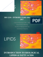 BIO2210 Lipids