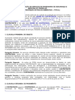 Minuta Contrato de Elaboracao de PPRA